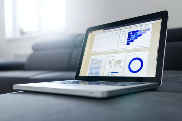 A computer screen shows several different graphs and data points.