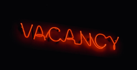 Vacancy’ neon signage