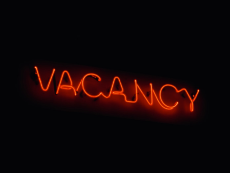 Vacancy’ neon signage