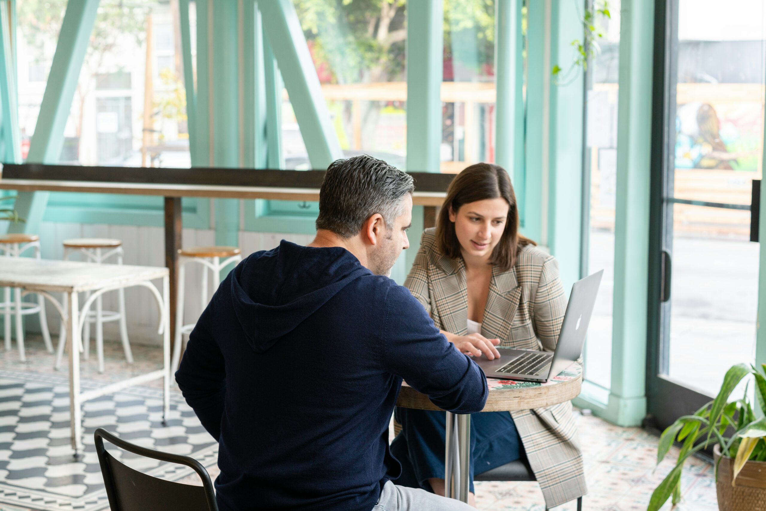 A manager micro-managing a co-worker.