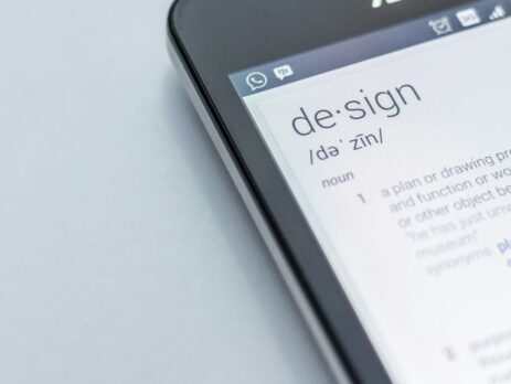 A smart device showing the meaning of design